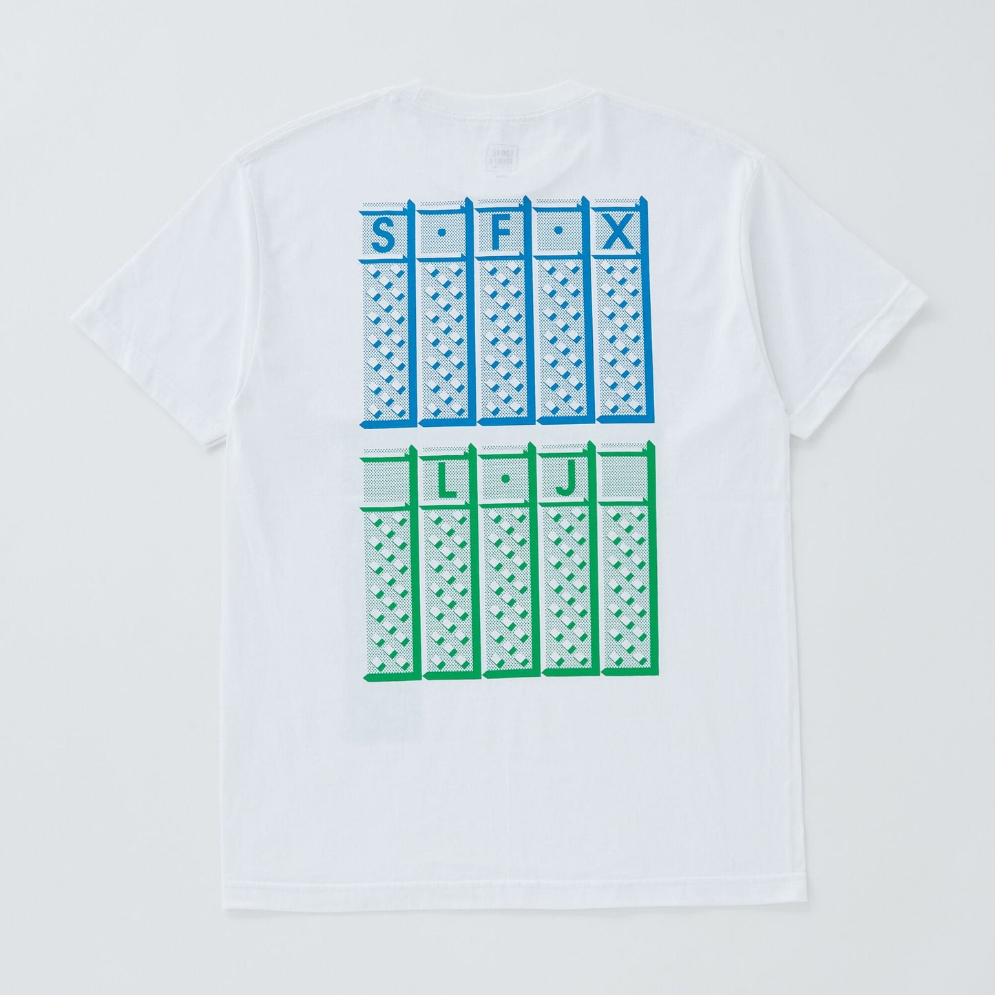 MATERIAL - 'S・L・F・J・X' S/S TEE